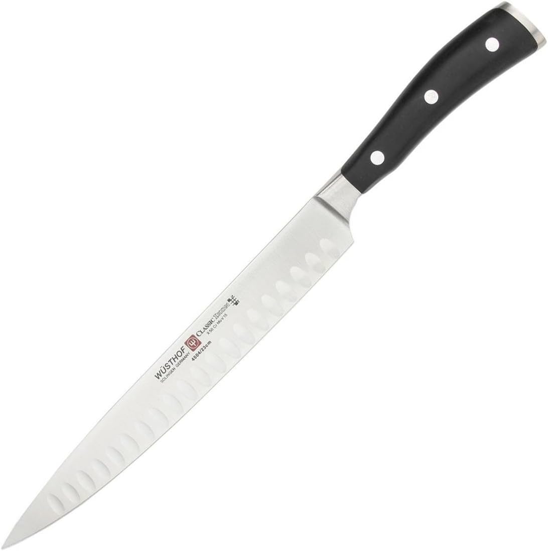Wusthof Classic Ikon Hollow Edge Carving Knife - Thumbnail 4